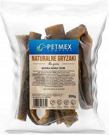 Petmex Przysmak Skóra dzika dla psa dł. 15cm op. 200g