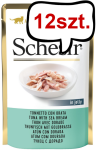 Schesir Adult Tuna&Seabream in Jelly Mokra Karma dla kota op. 50g Pakiet 12szt.