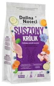 Dolina Noteci Premium Adult Królik Suszona Karma dla psa op. 9kg