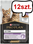 Pro Plan Cat Kitten Indyk Mokra Karma dla kociąt op. 85g Pakiet 12szt.