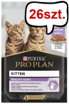 Pro Plan Cat Kitten Indyk Mokra Karma dla kociąt op. 85g Pakiet 26szt.