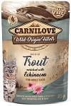 Carnilove Adult Trout&Echinacea Mokra Karma dla kota op. 85g