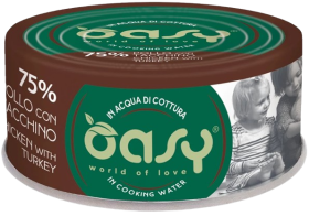 Oasy Adult More Love Chicken with Turkey Mokra Karma dla kota op. 70g