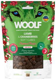 Woolf Christmas Recipe Lamb&Cranberries Soft Cubes Przysmak dla psa op. 100g