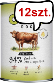 Ollo Plus Kolagen Beef Mokra Karma dla psa op. 400g Pakiet 12szt.