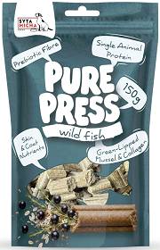 Syta Micha Pure Press Wild Fish Przysmaki tłoczone na zimno dla psa op. 150g