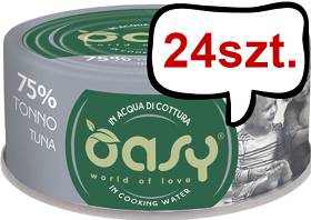 Oasy Adult More Love Tuna Mokra Karma dla kota op. 70g Pakiet 24szt.