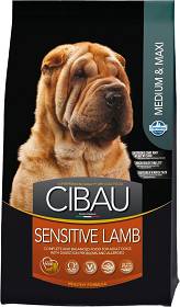 Farmina Cibau Adult Medium/Maxi Sensitive Lamb Sucha Karma dla psa op. 12kg+2kg GRATIS