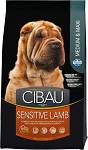 Farmina Cibau Adult Medium/Maxi Sensitive Lamb Sucha Karma dla psa op. 12kg+2kg GRATIS [Data ważności: 08.09.2023r.]