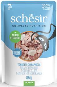 Schesir Adult Tuna&Seabass in Jelly Mokra Karma dla kota op. 50g