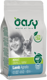 Oasy One Protein Adult Small/Mini Lamb Sucha Karma dla Psa op. 2.5kg