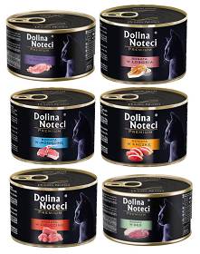 Dolina Noteci Premium Pakiet degustacyjny Mokra Karma dla kota op. 12x185g