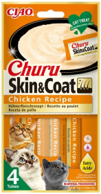 Inaba Ciao Churu Skin&Coat Chicken Przysmak dla kota op. 4x14g