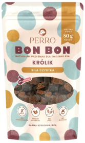 Perro BON BON Królik siła czystka Przysmaki dla psa op. 80g 
