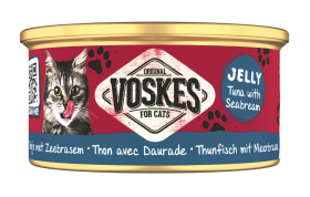 Voskes Original Jelly Tuna with Seabream (Tuńczyk z doradą) Mokra Karma dla kota op. 85g