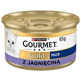 Gourmet Gold Adult Mus z jagnięciną Mokra Karma dla kota op. 85g