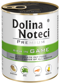 Dolina Noteci Premium Adult Dziczyzna Mokra Karma dla psa op. 800g