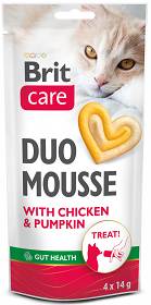 Brit Care Duo Mousse Treat Chicken&Pumpkin Przysmak dla kota op. 4x14g