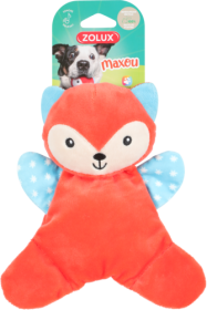 Zolux Maxou Lisek pluszowa zabawka dla psa 18cm nr kat. 480165ORA