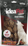 IdeaPet Craft Deer Bites Przysmak Klopsiki z jelenia dla psa op. 100g