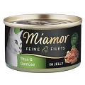 Miamor Feine Filets Adult Tuńczyk i warzywa Mokra Karma dla kota op. 100g Puszka 