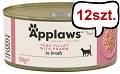 Applaws Natural Cat Food Tuńczyk z krewetkami Mokra Karma dla kota op. 156g Pakiet 12szt.