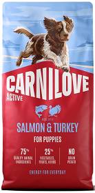 Carnilove Active Puppy Salmon&Turkey Sucha Karma dla szczeniaka op. 12kg