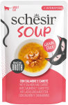 Schesir Soup with Salmon&Carrot  Mokra Karma dla kota op. 40g