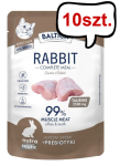 Baltica Nutraceutic Adult Kurczak z królikiem Mokra karma dla kota op. 100g SASZETKA Pakiet 10szt.