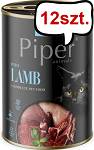 Piper Animals Adult Jagnięcina Mokra Karma dla kota op. 400g Pakiet 12szt.