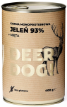 Deer Dog Adult Jeleń z miętą Mokra Karma dla psa op. 400g