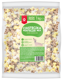 Maced Ciasteczka waniliowe kosteczki MIX dla psa op. 1kg