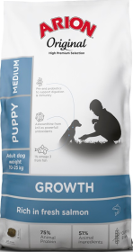 Arion Original Growth Puppy Medium Salmon&Rice dla psa op. 2kg