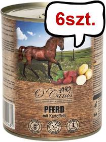 O'Canis Konina z ziemniakami Mokra Karma dla psa op.800g Pakiet 6szt.