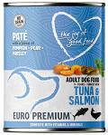Euro Premium Pate Adult Tuna&Salmon Mokra Karma dla psa op. 400g