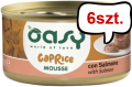 Oasy Caprice Musse with Salmon Adult mokra karma dla kotów op. 85g Pakiet 6szt.