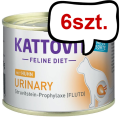 Kattovit Feline Diet Urinary z kurczakiem (Huhn) Mokra Karma dla kota op. 185g Pakiet 6szt.