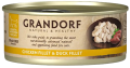 Grandorf Chicken&Duck Fillet Adult Filety z kurczaka i kaczki w sosie op. 70g