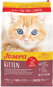 Josera Kitten Sucha Karma dla kociąt op. 10kg+1kg GRATIS