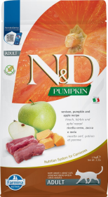 Farmina N&D Pumpkin Adult Medium/Maxi Venison&Apple Sucha Karma dla kota op. 1.5kg