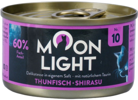 Moonlight Dinner nr 10 Tuńczyk, shirasu Mokra Karma dla kota op. 80g