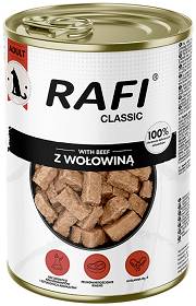 Rafi Classic Dog Wołowina Mokra Karma dla psa op. 1240g