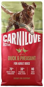 Carnilove Active Adult Duck&Pheasant Sucha Karma dla psa op. 12kg