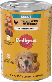 Pedigree Adult Kurczak w galaretce Mokra Karma dla psa op. 400g