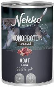 Nekko Monoprotein Special Adult Kozina Mokra Karma dla psa op. 400g