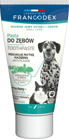 Francodex pasta do zębów dla psa i kota o zapachu eukaliptusa i mięty 70g