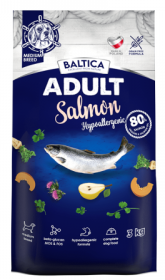 Baltica Hypoallergenic Adult Medium Salmon Sucha Karma dla psa op. 3kg