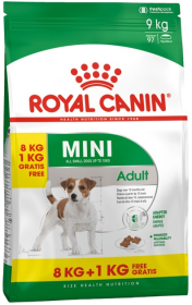 Royal Canin Adult Mini Sucha Karma dla psa op. 8kg+1kg GRATIS