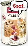 Animonda Carny Kitten Wołowina z drobiem Mokra Karma dla kociąt op. 400g Pakiet 6szt.