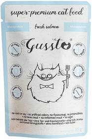 Gussto Fresh Salmon Mokra Karma dla kota op. 85g